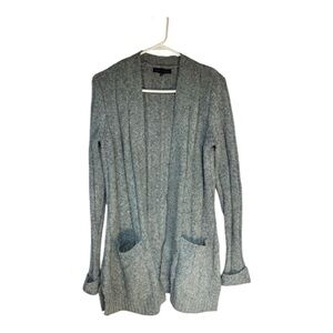 Elegant Heather Gray Women's‎ Cardigan by Max Studio